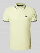 Poloshirt met labelprint