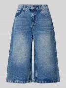 Korte relaxed fit jeans in 5-pocketmodel