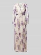 Maxi-jurk in laagjeslook, model 'RAILEY'
