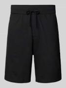 Sweatshorts met labeldetail, model 'Authentic'