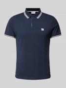 Poloshirt met labelprint