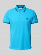 Poloshirt met labelprint