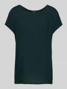 T-shirt van pure viscose met ronde hals, model 'SKITA'