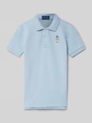 Poloshirt met logostitching