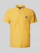 Regular fit poloshirt met labelbadge