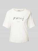 T-shirt met statementprint