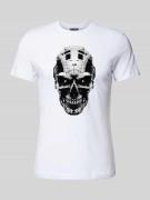 T-shirt met motiefprint