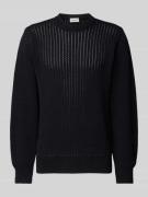 Gebreide pullover met logopatch, model 'CALEN'