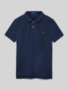 Poloshirt met logostitching