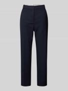 Slim fit stoffen broek met persplooien, model 'CORE'