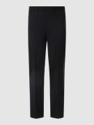 Shaped fit pantalon van scheerwol, model 'Janis'