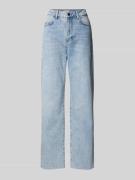 Wide leg jeans met franjes