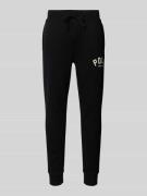 Sweatbroek met elastische band