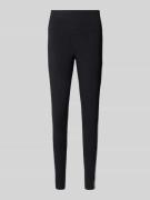 Skinny fit legging met contraststrepen