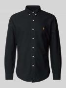 Slim fit vrijetijdsoverhemd met button-downkraag, model 'OXFORD'