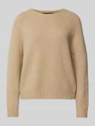 Gebreide pullover met ronde hals, model 'GHIACCI'