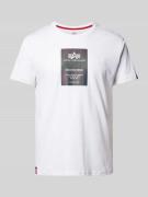 T-shirt met ronde hals