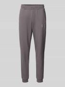 Regular fit sweatpants met elastische band