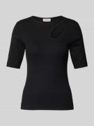 T-shirt met cut-out