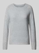 Gebreide pullover met ronde hals, model 'RICA'