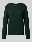 Gebreide pullover met ronde hals, model 'RICA'