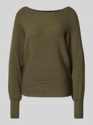 Gebreide pullover met structuurmotief, model 'LADALINE'