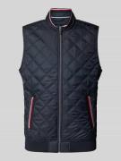 Bodywarmer met opstaande kraag