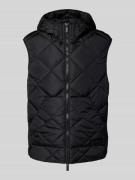 Bodywarmer met capuchon