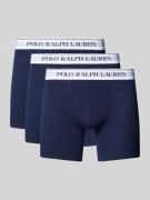 Boxershort met band met label in een set van 3 stuks