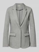 Blazer met viscose en klepzakken