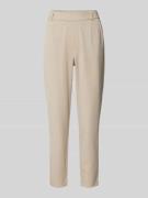 Slim fit broek met elastische band, model 'VARONE'