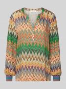 Blouse van viscose