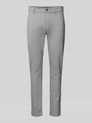 Super slim fit broek met achterzakken