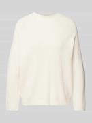 Gebreide pullover met ronde hals