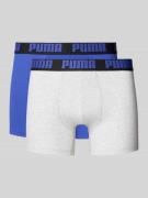 Boxershort met deelnaden in een set van 2 stuks