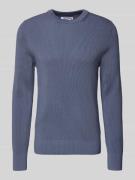 Gebreide pullover met ronde hals