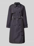 Trenchcoat met strikceintuur