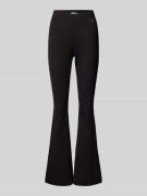 Loose fit legging met labeldetail, model 'SCULPTED MILANO'