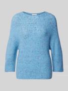 Gebreide pullover met ronde hals