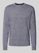 Gebreide pullover met ronde hals