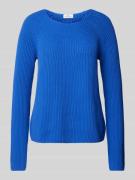 Gebreide pullover met ronde hals