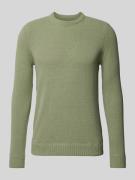 Gebreide pullover met ronde hals, model 'SETHAN'