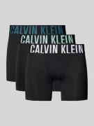 Boxershort met logo in band in een set van 3 stuks