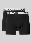 Slim fit boxershort met labelopschrift op de band