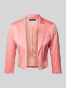 Blazer in effen design