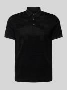 Regular fit poloshirt met labelprint