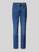 Straight fit jeans met hoge taille, model 'CALIA'