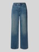 Wide fit jeans met hoge taille, model 'TOKEY'