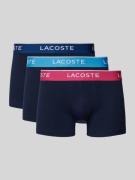 Boxershort met elastische band met logo in een set van 3 stuks