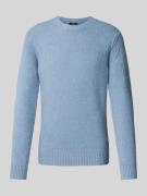 Gebreide pullover met ronde hals, model 'ZAC'